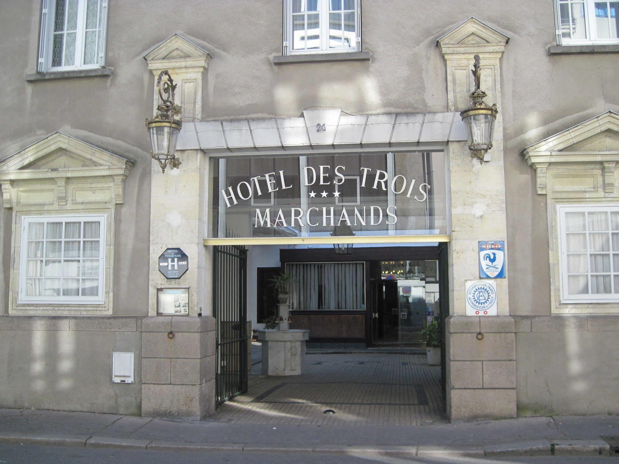 Hotel Des 3 Marchands نانت المظهر الخارجي الصورة